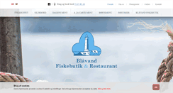 Desktop Screenshot of blaavandfisk.dk